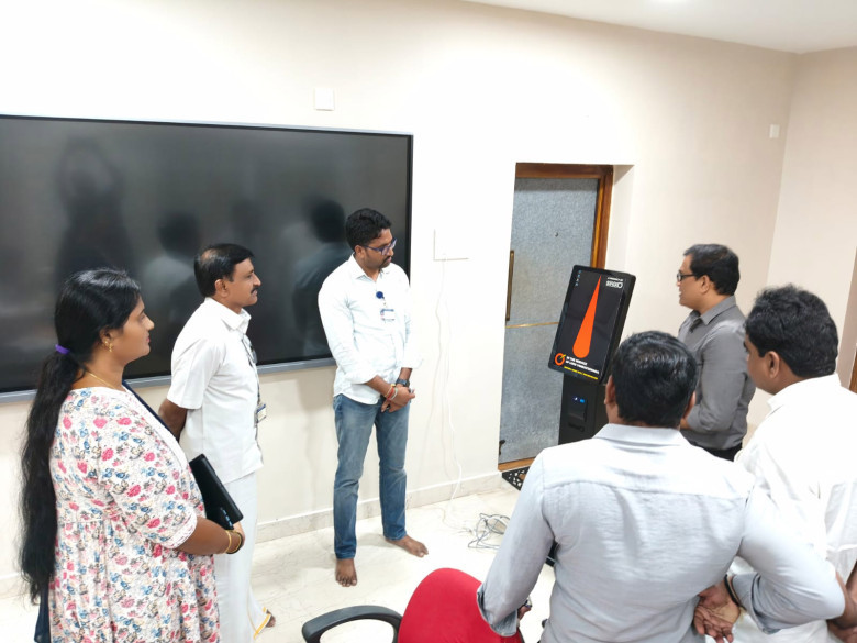 Sri B Venkateswarlu, AEO , TTD with SIRIXO Team