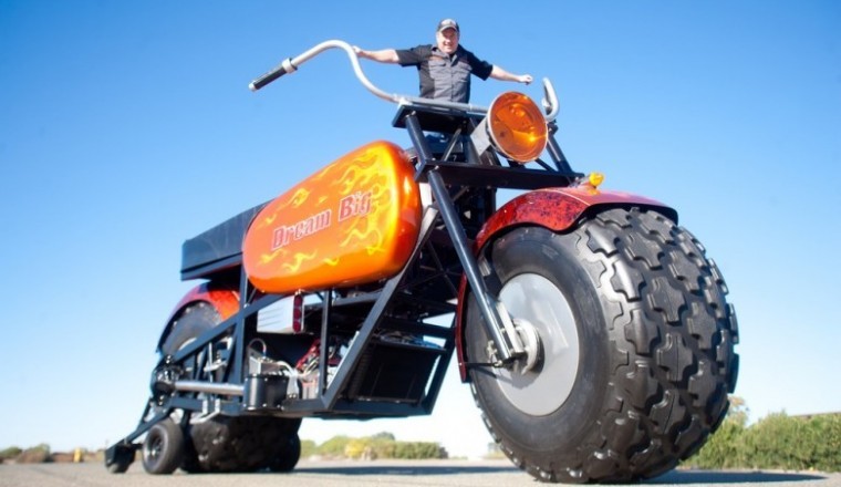 The World’s Tallest Rideable Monster Motor Cycle